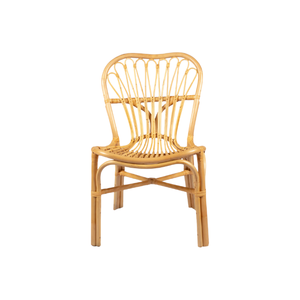 Silla de comedor de ratán Premium Diseño elegante para comedores modernos Acabado mate Confort Elegancia para apartamentos Villas al aire libre - Product Image 1