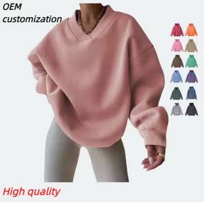 Sweat à capuche surdimensionné en coton élégant pour les femmes Logo personnalisé broderie 3D Position avant Tie Dye OEM vente en gros usine vêtements de mode - Product Image 1