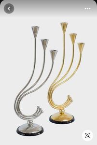 Modern Decorating Taper <b>Candlestick</b> Stands Metal Other <b>Brass</b> Gold Candle <b>Holders</b> for Wedding - Product Image 5