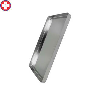 Silver Aluminum Dental Instrument Tray Lightweight <b>Sterilization</b> Box for Medical Use - Product Image 5