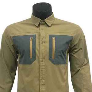 La Mejor Ropa de Pesca Única, a la Moda, Impermeable, UPF 50+, Talla Grande, Ligera, Cómoda, con Cierre de Botones, de Secado Rápido, Spandex/Algodón - Product Image 2