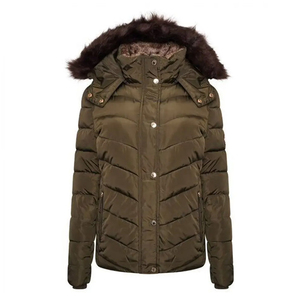 Chaqueta Parka para mujer diseñada para protección a prueba de viento y acogedora Chaqueta Parka para mujer hecha de material impermeable y suave - Product Image 5