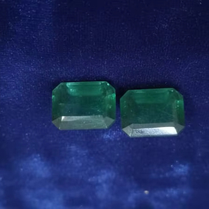 Esmeralda Natural de Zambia, Corte Esmeralda, Calidad AAA, Excelente Brillo, Color Verde, Piedra Esmeralda Perfecta, Forma Octogonal - Product Image 2