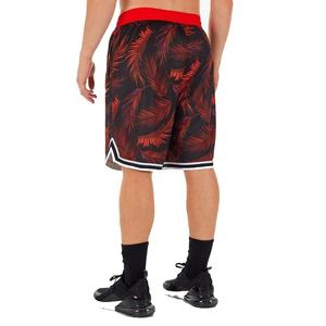 Pantalones cortos de baloncesto de malla Retro Vintage para niños con logotipo bordado personalizado al por mayor con sublimación de equipo de bolsillo - Product Image 3