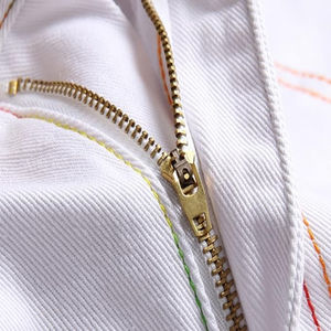 Shorts en jean droits pour homme, qualité professionnelle, sur mesure, été, 100% coton, écologiques, style décontracté, effet usé, fermetures éclair - Product Image 3