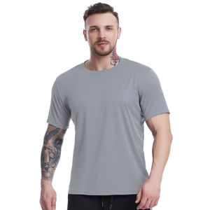 Camisetas de algodón de color personalizadas de alta calidad, transpirables y de secado rápido para hombres - Product Image 2