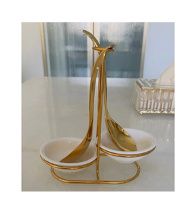 Soporte de descanso para cuchara de sopa de latón, soporte para cuchara de cocina, soporte decorativo para cubiertos de latón, soporte para proveedor mayorista - Product Image 5