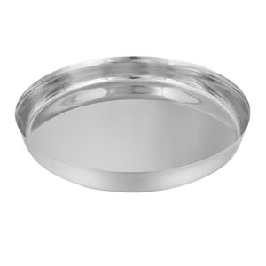 Plateau à nourriture en acier inoxydable, plat à thali, vaisselle en acier inoxydable, plateau à thali en acier inoxydable au Royaume-Uni, plaque à thali - Product Image 5