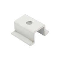 Support solaire EuroHa ESA en aluminium anodisé argenté de haute qualité pour système de carport à montage au sol et sur toit, modules photovoltaïques encadrés, résistant au vent et à la neige