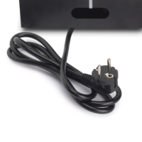 Emuca Atom 26 Multiconnector Modèle 5039914 Prises Schuko 1 USB-A 1 USB-C 1 RJ45 1 HDMI 225x111mm Supports d'étagère Espagne