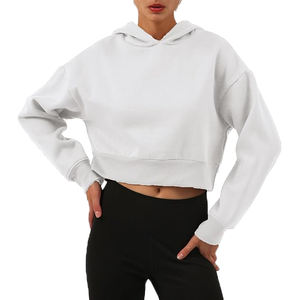 Sweat-shirt à capuche de haute qualité pour femmes, logo professionnel imprimé, excellent prix de marque privée - Product Image 1