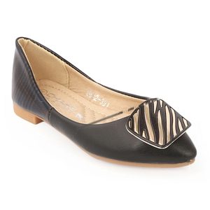 Girls Fancy <b>Pumps</b> - <b>Black</b> - Product Image 1