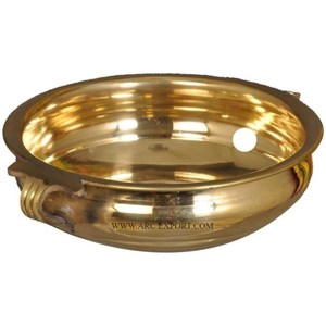 Fournisseur direct d'usine Moderne Or Poli Différentes tailles En Laiton Massif Urli Ensemble De 3 Forme Ronde Intérieur Maison et Diwali Décor - Product Image 5