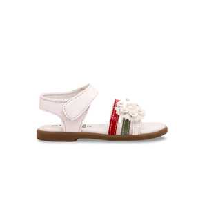 Sandales à talons pour filles blanches style formel KD9630 - Product Image 3