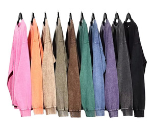 Sudadera con capucha de mezcla de algodón básica personalizada para hombre, ropa de calle de gran tamaño de calidad de lujo, método de tejido de punto básico liso - Product Image 1