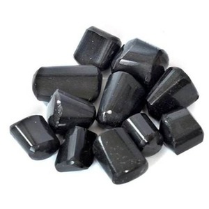 Wholesale Black Tourmaline Tumbled Stones For Home Decor Crystal <b>Healing</b> Reiki Therapy Meditation And Stress Relief For Sale - Product Image 1