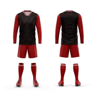 Best Quality Custom Design Men Soccer Uniform Full Sublimation Printing Training Soccer Uniform for Men for Sale Low Price - Product Image 3