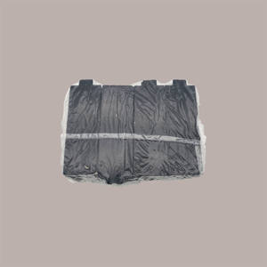 Disposable Rectangular Single-Portion <b>Tray</b> Black Gold Cardboard 13.5x4.5 cm 200 Pieces Bagasse Material <b>Party</b> Serving Safe for - Product Image 5