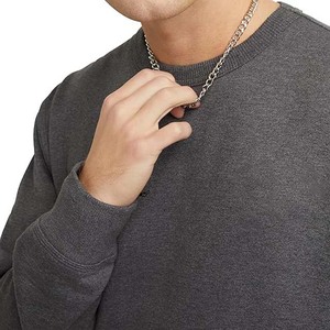 Sudadera de Cuello Redondo para Hombre, Color Sólido, 100% Algodón, Bordada, Estilo Urbano, Fabricación Profesional, Altamente Recomendada - Product Image 5