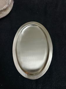 Hammered Design <b>Large</b> Dough <b>Bowl</b> With Metal Lid Stainless Steel Salad <b>Serving</b> <b>Bowl</b> Dinnerware Eco-Friendly American Style <b>Bowl</b> - Product Image 3