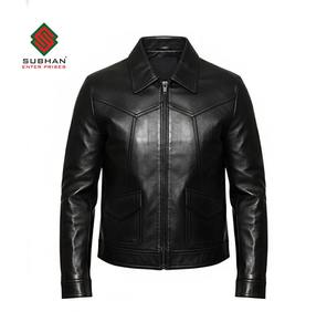 แจ็คเก็ตหนังบอมเบอร์ลำลองสีดำสำหรับผู้ชายรุ่น A-2 |   เสื้อแจ็คเก็ตหนังสังเคราะห์ทำมือสำหรับฤดูหนาว |   เสื้อคลุมสไตล์วินเทจเรโทร |   ให้ของขวัญให้เขา - Product Image 1