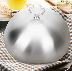 Cubierta de acero inoxidable para pastel, restaurante, buffet, catering, exhibición de comida, calentador, banquetes, plato de comida, cúpula - Product Image 5