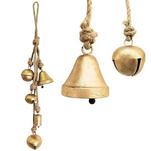 Adorno Navideño Colgante de Hierro Forjado Hecho a Mano con Diseño de Hojas, Acabado Dorado, 100 Piezas, Personalizable para Árbol de Navidad - Product Image 4