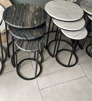 Table basse de luxe traditionnelle en fer, cadre noir, plateau métallique, écologique, avec rangement réglable, personnalisable, style antique pour la maison