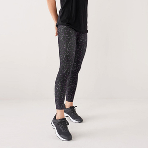 Buena calidad de cintura alta entrenamiento Yoga Fitness Leggings directo de fábrica precio barato señoras sublimación Leggings servicio OEM - Product Image 3