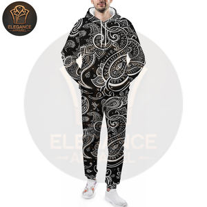 2025 blanc noir couleur bon fournisseur OEM ODM Service taux de gros écologique meilleur fournisseur hommes vêtements d'hiver survêtements - Product Image 1
