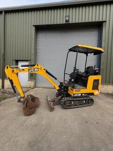 High Digging Power Track Bucket Attachment 2019 JCB 15 c Mini Digger Excavator Like Kubota Cat Volvo Low Hours Nice - Product Image 6