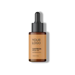 Huile pour le visage au safran avec du cachemire Safran Bakuchi Vitamine C Hydratant et éclaircissant Huile de massage pour le visage nourrissante et éclaircissante - Product Image 1