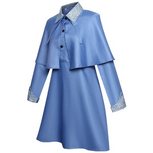 ชุดเสื้อยืดแขนยาวสำหรับเด็กผู้หญิงชุดเสื้อผ้ากางเกงขาสั้นอัดจีบชุดเสื้อผ้าคอตตอนผ้าไหมคุณภาพสูง - Product Image 5