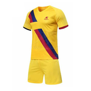 Meilleur prix pour uniforme de football pour adultes - Nouveau design respirant à manches courtes de haute qualité en gros - Product Image 1