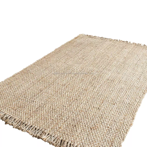 Alfombras de yute de cáñamo Natural para decoración del hogar, grado de calidad, para suelo, para puerta, de yute, rectangular, para exportación desde la India, 100% - Product Image 5