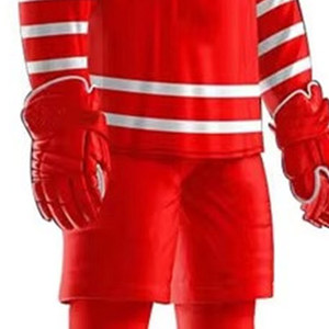 Conjuntos de pantalones y camisetas de hockey sobre hielo de malla sublimada unisex transpirables servicios OEM personalizados al por mayor - Product Image 5