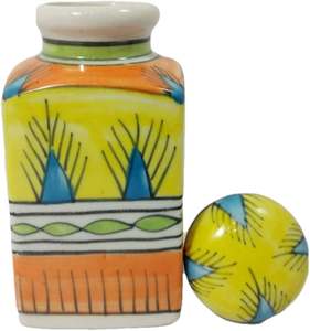 Pot en céramique élégant pour la décoration du comptoir de cuisine, pot en céramique décoratif pour la décoration de la table à manger, pot en céramique fait main pour un usage quotidien - Product Image 6