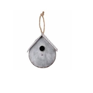 บ้านนกโลหะแบบโบราณสำหรับตกแต่งสวนบ้านนกโลหะชุบสังกะสีใช้ตกแต่งโลโก้ได้ตามต้องการ - Product Image 6