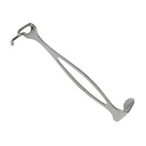 Haute qualité 180mm acier inoxydable crochet rétracteur 2 dents lames fournitures chirurgicales CZerny terminé rétracteur solide lame haute - Product Image 5