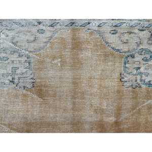 5.9x9.6 ft Rug, Turkish Vintage Rug, <b>Brown</b> Oriental <b>Wool</b> Rug - Product Image 5