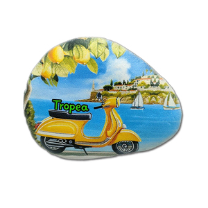 Logo personnalisé Impression 3d Napoli Italie Souvenir de voyage Aimant de réfrigérateur <span class=keywords><strong>Tropea</strong></span> Aimant de réfrigérateur - Product Image 1