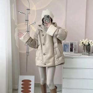 Women's Wool Jacket Short <b>Coats</b> Female Outerwear Thick Winter <b>Coat</b> Winter Wear - Product Image 2