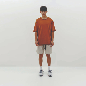 T-shirts à col rond en coton avec logo personnalisé pour hommes | Point de col contrasté | Entièrement personnalisé | Prix réduit - Product Image 5