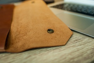 Protective <b>Sleeve</b> Cover Genuine Leather <b>Laptop</b> <b>Sleeve</b> Bag for Pro LLS-0091 - Product Image 2