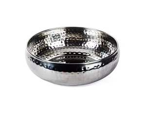 Bol à salade en acier inoxydable poli, bols de cuisine jetables - Product Image 3