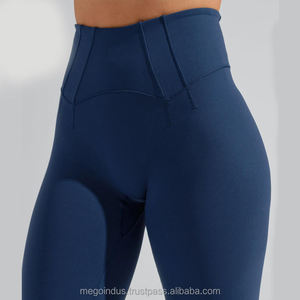 Women Casual <b>Leggings</b> High Waist Seamless Breathable Compression Slim Fit Stretch Workout Gym Running Athletic OEM Service - Product Image 2