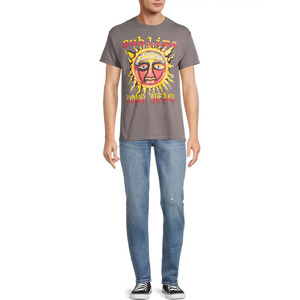 เสื้อยืดผ้าฝ้าย100พิมพ์ลายสำหรับผู้ชายเสื้อถักลายโลโก้แบบทางการสำหรับ OEM - Product Image 2