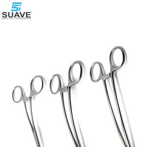 Pinces chirurgicales incurvées en acier inoxydable de haute qualité 2026 pour chirurgie hospitalière SUAVE SURGICAL INSTRUMENTS - Product Image 6