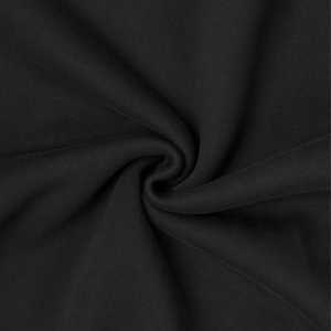 Unisex Hoodie Winter Crew Neck Custom Logo Men's Hoodies French Terry <b>Fleece</b> Anti-Pilling Loose Fit <b>Black</b> Sweatshirts - Product Image 4