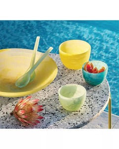 Resin Handle Cutlery Set Resin Server Resin <b>Salad</b> Fork and <b>Spoon</b> Indoor Party and Wedding Design faizacraft - Product Image 2